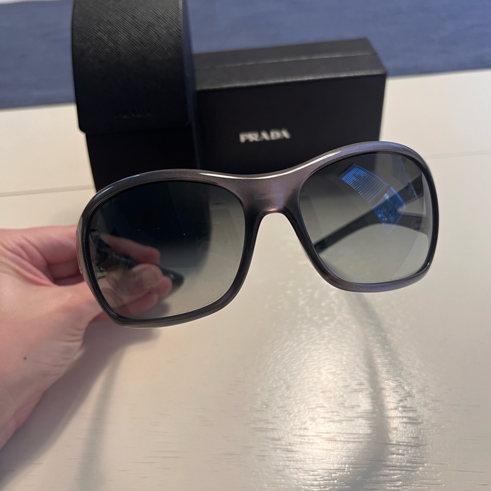Prada Gray Sunglasses